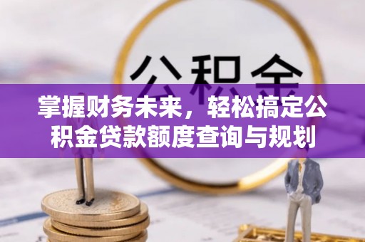 文峰掌握财务未来，轻松搞定公积金贷款额度查询与规划