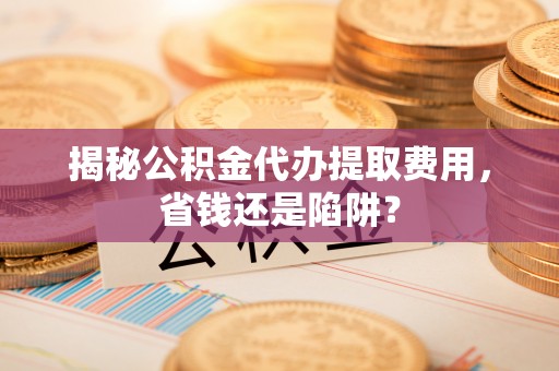 文峰揭秘公积金代办提取费用，省钱还是陷阱？