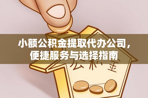 文峰小额公积金提取代办公司，便捷服务与选择指南