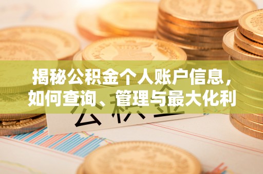 文峰揭秘公积金个人账户信息，如何查询、管理与最大化利用