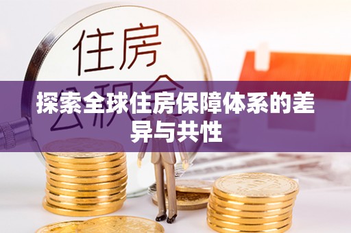 文峰探索全球住房保障体系的差异与共性