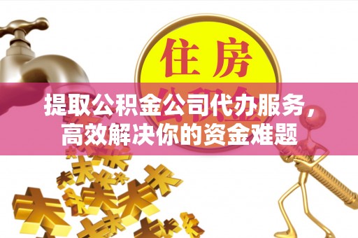 文峰提取公积金公司代办服务，高效解决你的资金难题