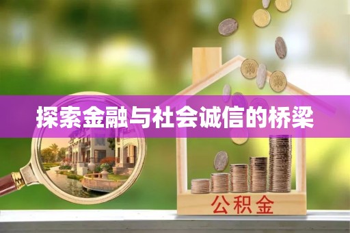 文峰探索金融与社会诚信的桥梁