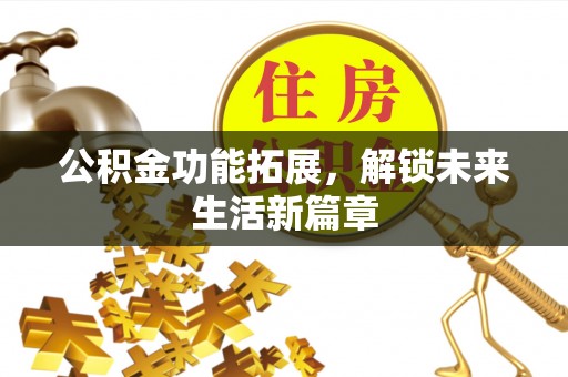 文峰公积金功能拓展，解锁未来生活新篇章