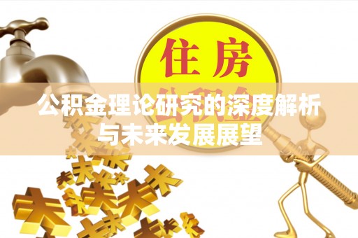 文峰公积金理论研究的深度解析与未来发展展望